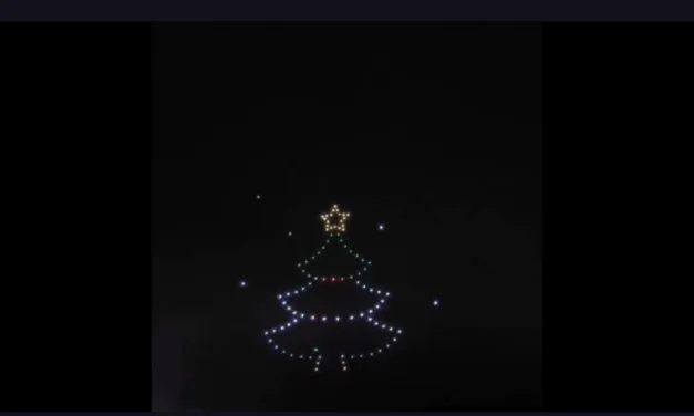 VIDEO: Woodstock’s Festival of Lights Drone Show